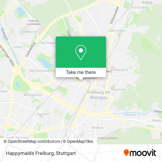 Карта Happymaids Freiburg