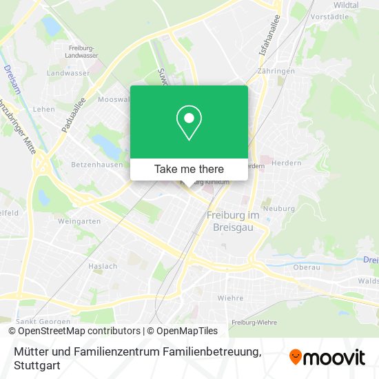 Mütter und Familienzentrum Familienbetreuung map