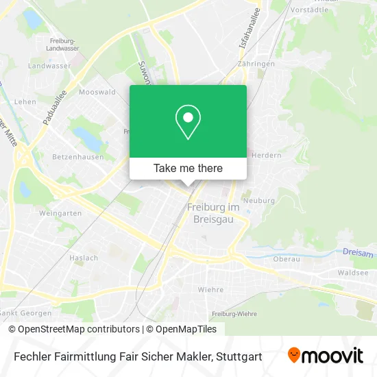 Карта Fechler Fairmittlung Fair Sicher Makler