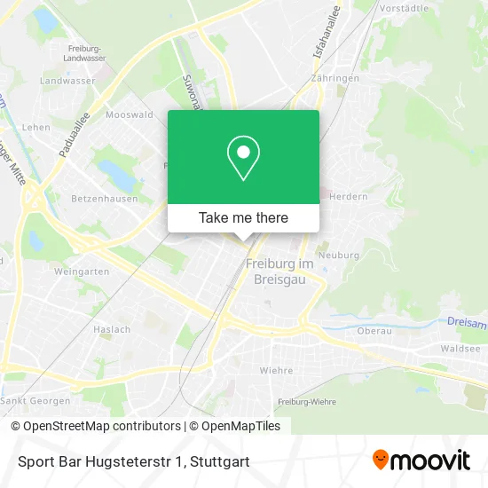 Sport Bar Hugsteterstr 1 map