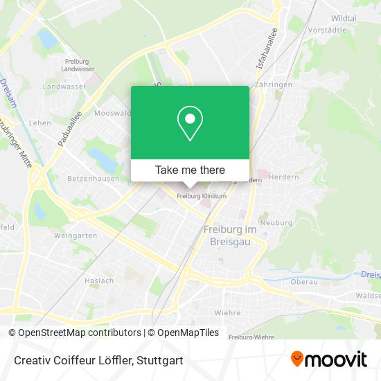 Карта Creativ Coiffeur Löffler