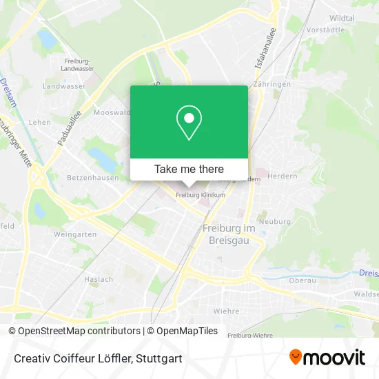 Карта Creativ Coiffeur Löffler