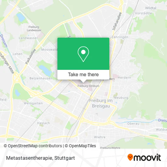 Карта Metastasentherapie