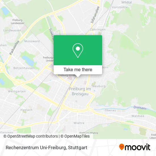 Карта Rechenzentrum Uni-Freiburg