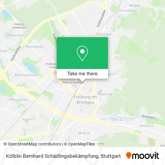 Kölblin Bernhard Schädlingsbekämpfung map