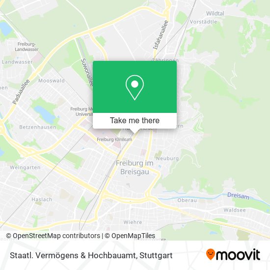 Staatl. Vermögens & Hochbauamt map