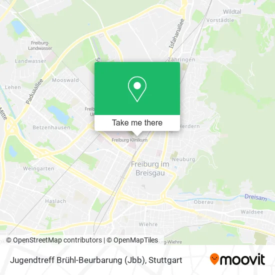 Карта Jugendtreff Brühl-Beurbarung (Jbb)