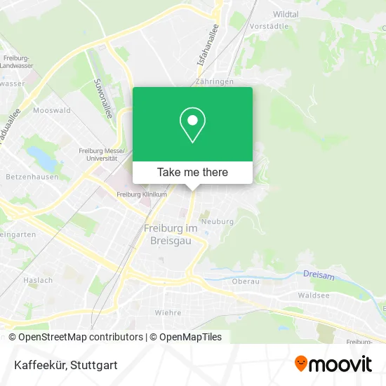 Карта Kaffeekür