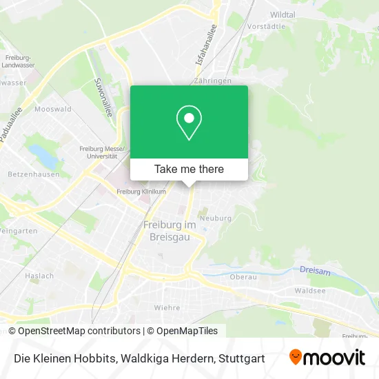 Карта Die Kleinen Hobbits, Waldkiga Herdern