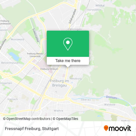 Карта Fressnapf Freiburg