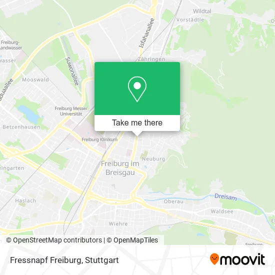 Карта Fressnapf Freiburg