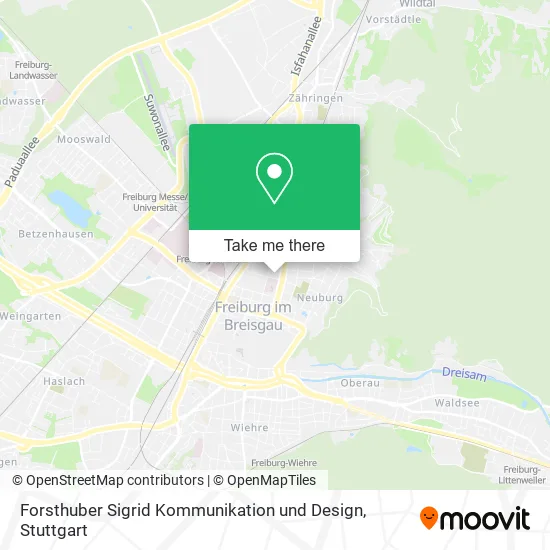 Карта Forsthuber Sigrid Kommunikation und Design