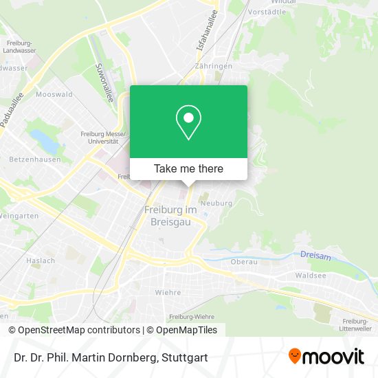 Dr. Dr. Phil. Martin Dornberg map