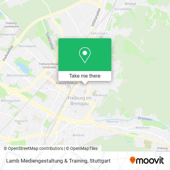 Lamb Mediengestaltung & Training map
