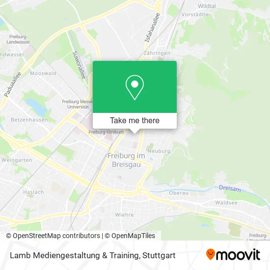Карта Lamb Mediengestaltung & Training