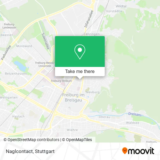 Карта Naglcontact