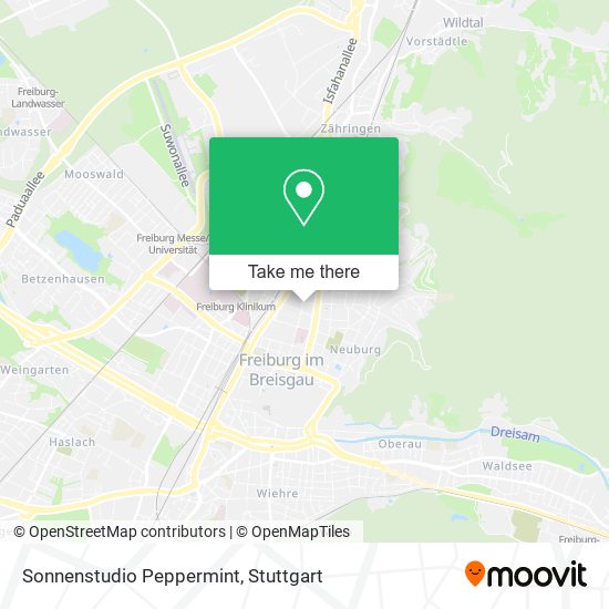 Sonnenstudio Peppermint map
