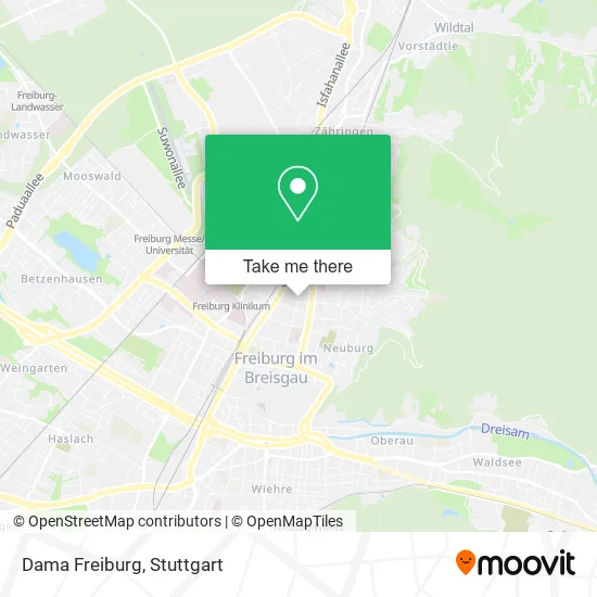 Карта Dama Freiburg