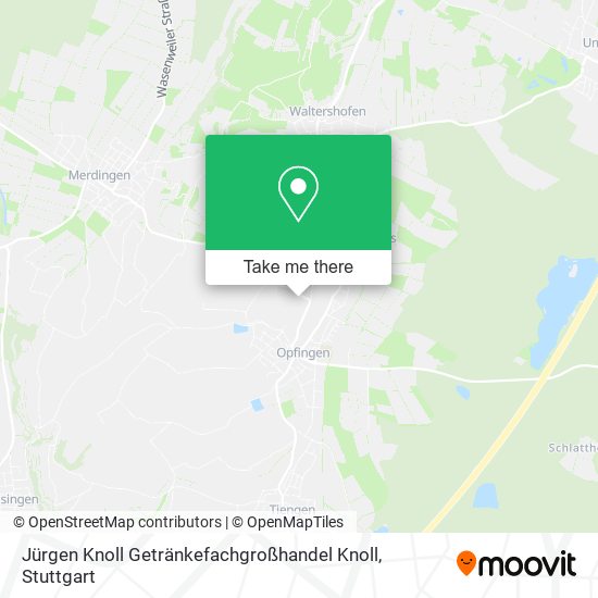Jürgen Knoll Getränkefachgroßhandel Knoll map
