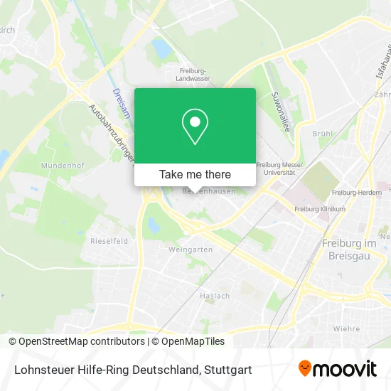 Карта Lohnsteuer Hilfe-Ring Deutschland
