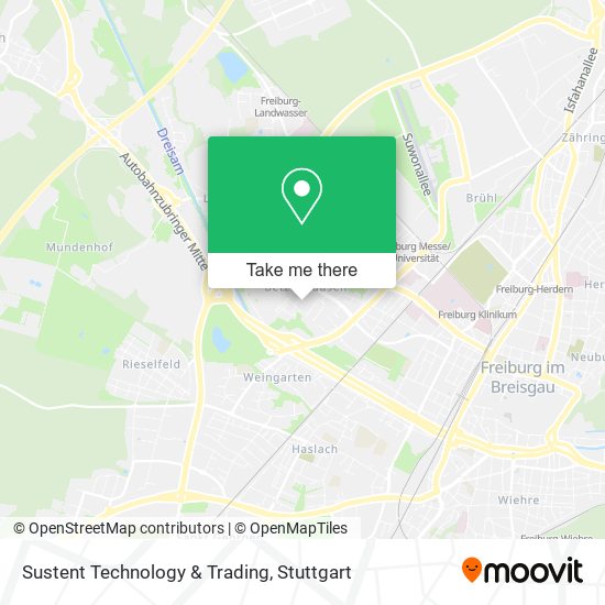 Sustent Technology & Trading map