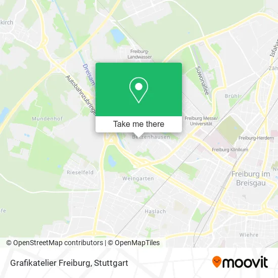 Карта Grafikatelier Freiburg