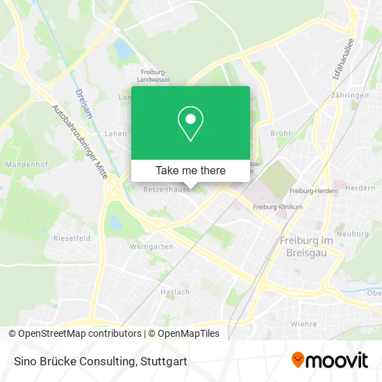 Карта Sino Brücke Consulting
