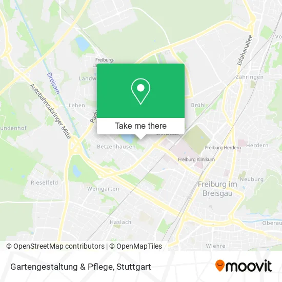 Карта Gartengestaltung & Pflege