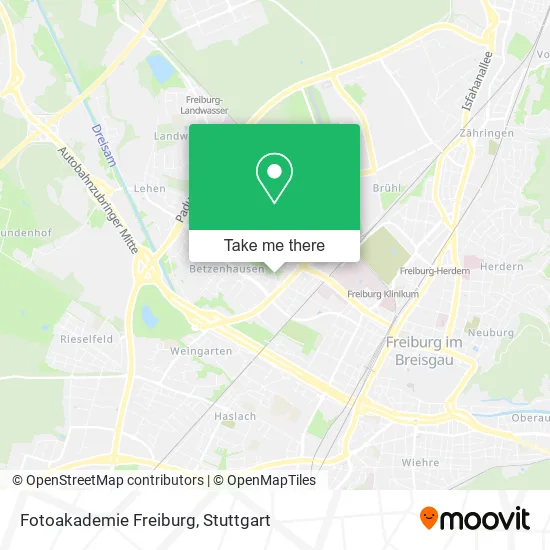 Карта Fotoakademie Freiburg
