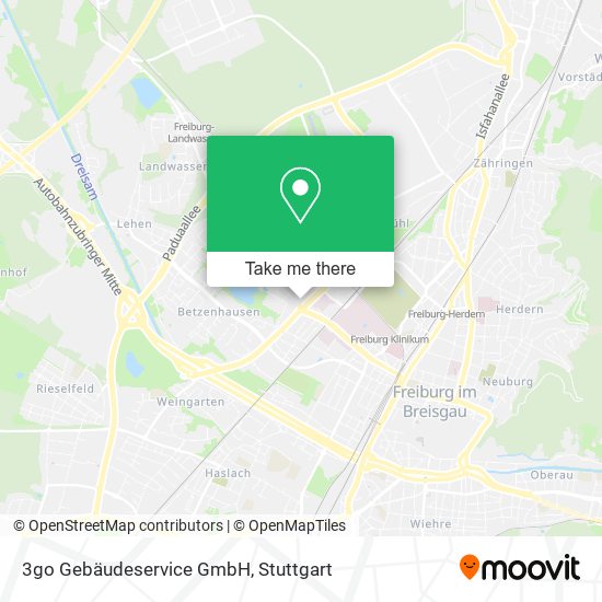 Карта 3go Gebäudeservice GmbH