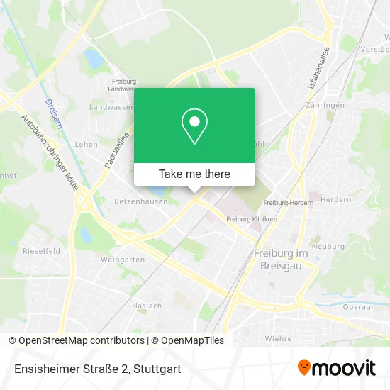 Карта Ensisheimer Straße 2