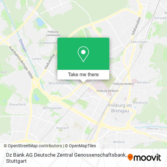 Dz Bank AG Deutsche Zentral Genossenschaftsbank map