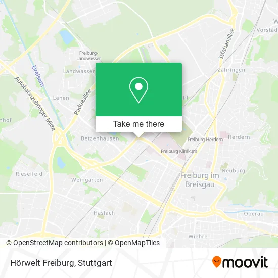 Карта Hörwelt Freiburg