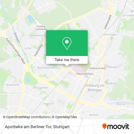 Apotheke am Berliner Tor map