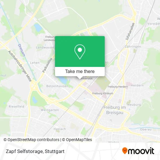 Карта Zapf Selfstorage