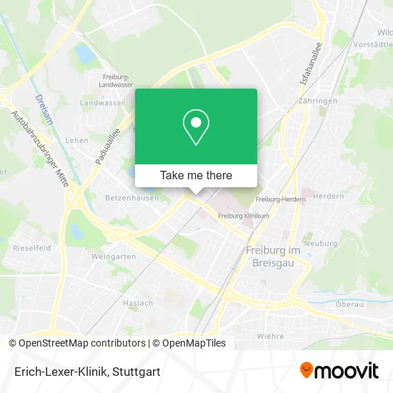 Карта Erich-Lexer-Klinik