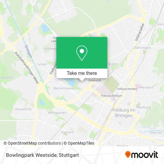 Карта Bowlingpark Westside