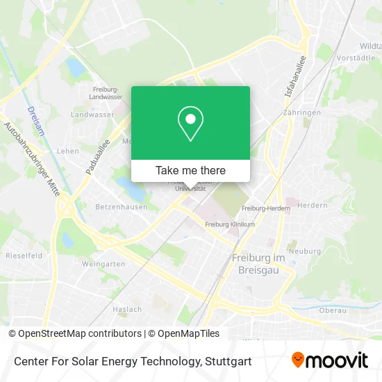 Карта Center For Solar Energy Technology