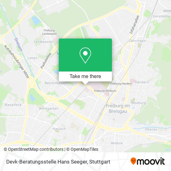 Devk-Beratungsstelle Hans Seeger map