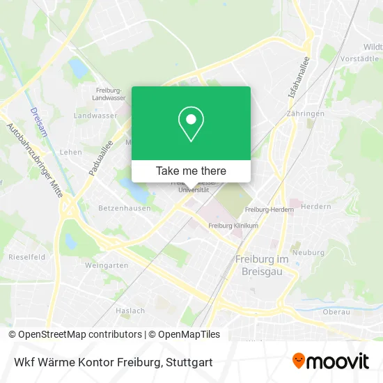 Карта Wkf Wärme Kontor Freiburg