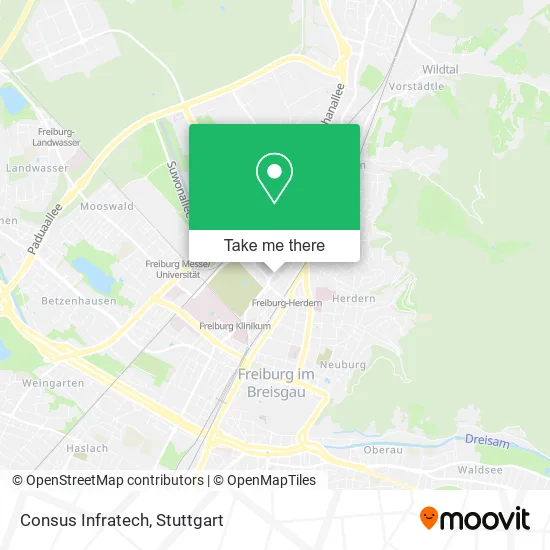 Карта Consus Infratech