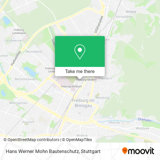 Карта Hans Werner Mohn Bautenschutz