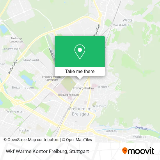 Карта Wkf Wärme Kontor Freiburg