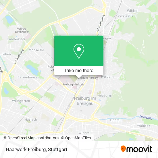 Карта Haarwerk Freiburg