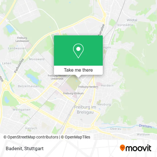 Карта Badenit