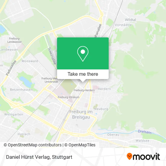 Карта Daniel Hürst Verlag