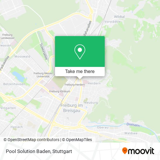 Карта Pool Solution Baden