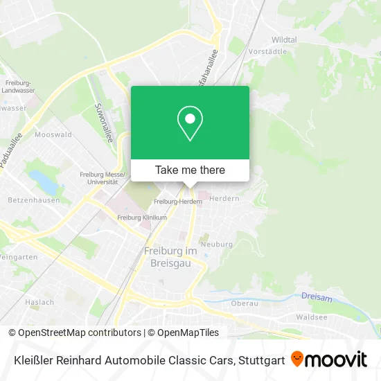 Карта Kleißler Reinhard Automobile Classic Cars