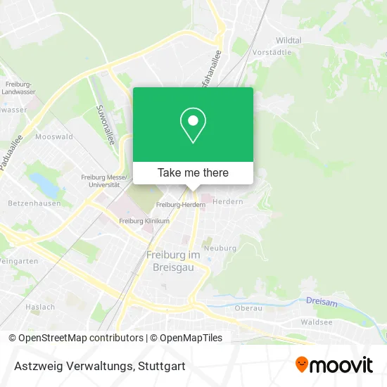 Карта Astzweig Verwaltungs
