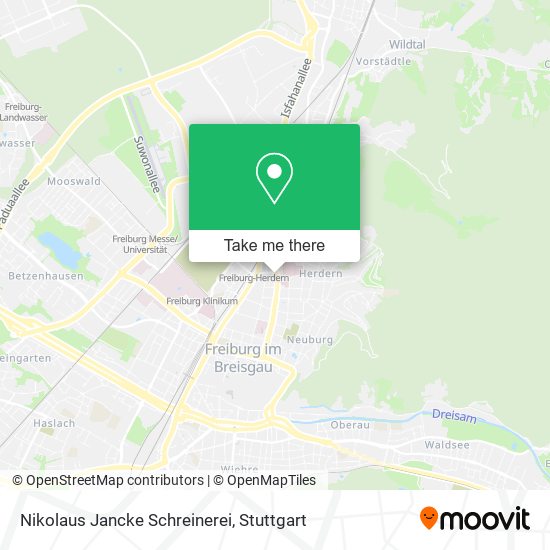 Nikolaus Jancke Schreinerei map